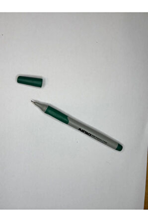 Fineliner Keçeli Kalem 0,4 mm Yeşil (10 Adet)