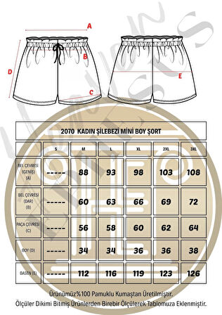 Şilebezi Mini Şort - 2070