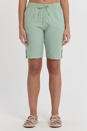 Pamuklu Orta Boy Şort - 2050