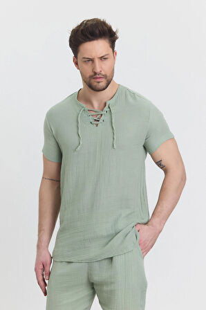 Müslin Alaçatı Gömlek - 4070