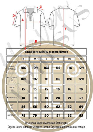 Müslin Alaçatı Gömlek - 4070