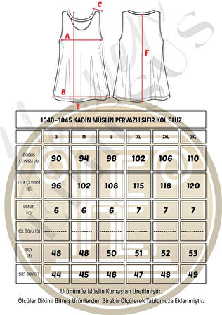 Müslin Pervazlı Askılı Bluz-1040