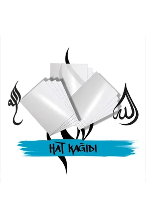 Hat Kâğıdı 25 x 35 cm 50’li – Meşk Yazı Kâğıdı – Kaligrafi & Hat Sanatı İçin Özel Set