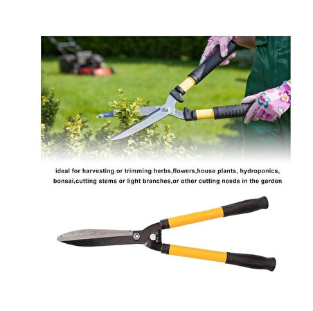 Çim Çit Kesme Dal Budama Çimen Makası 55 CM