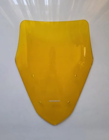 MOTOCAM Arora HTX PRO 50 Ön Cam 2025-2026 Model 43cm Sarı Renkli 4mm