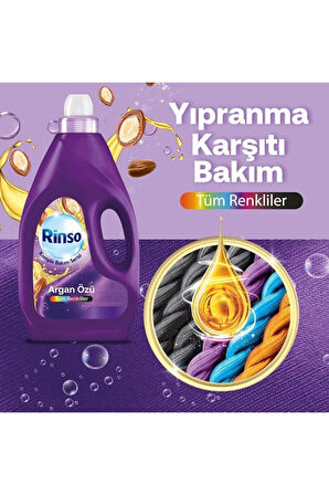 Rinso Sıvı Deterjan Argan 3 lt 