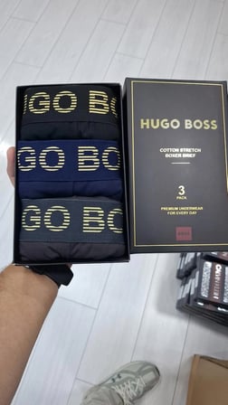 Hugo Boss 3'lü Erkek Boxer Set 
