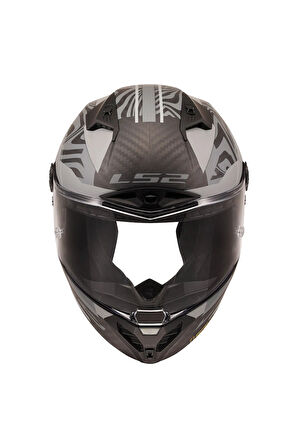 THUNDER KARBON GP AERO POLAR SİYAH KASK