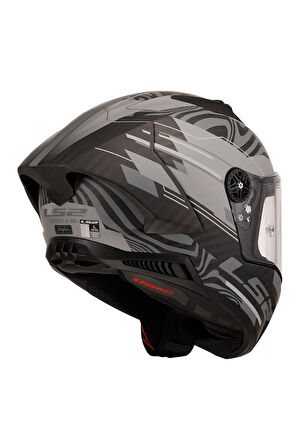 THUNDER KARBON GP AERO POLAR SİYAH KASK