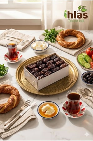 İran Mazafati Hurması Premium | 2x500 GR (1 KG) Taze Yumuşak Hurma | Gıda