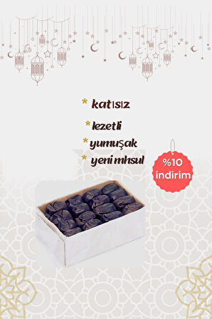 500 gr Iran Hurması Yaş hurma siyah katkısız yumuşak hurma