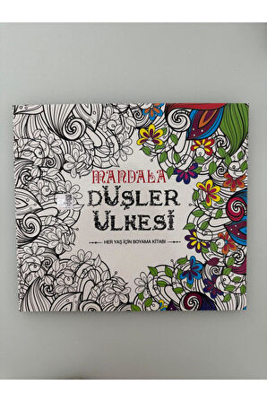Düşler Ülkesi Her Yaş İçin Mandala Boyama Karatay Yayınevi