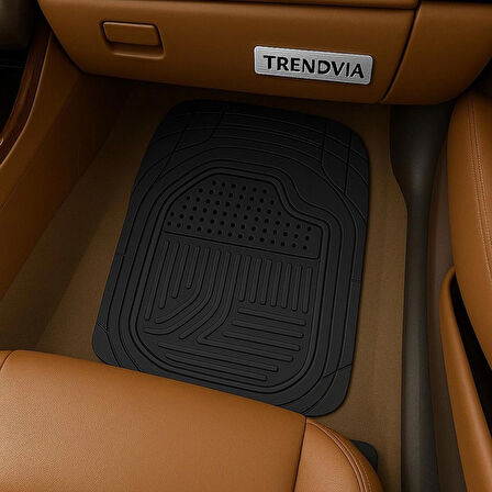 5 Parça Universal Havuzlu Oto Paspas Takımı – Araca Göre Kesilebilir Dayanıklı Malzeme