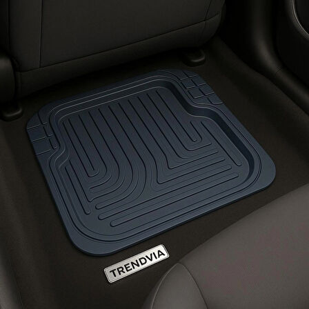 5 Parça Universal Havuzlu Oto Paspas Takımı – Araca Göre Kesilebilir Dayanıklı Malzeme