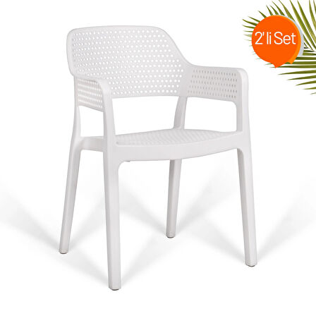 Hawaii Lüks Sandalye 2'li Set 