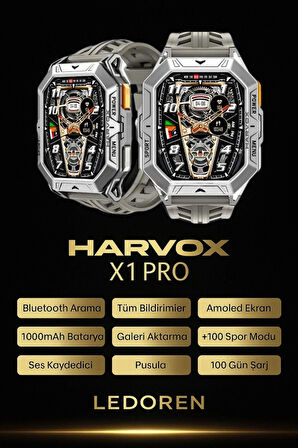 HX Watch X1 Pro Akıllı Saat Iphone Ve Android Tüm Telefonlara Uyumlu