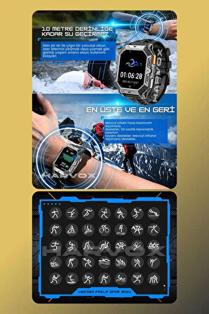 HX Watch X1 Pro Akıllı Saat Iphone Ve Android Tüm Telefonlara Uyumlu