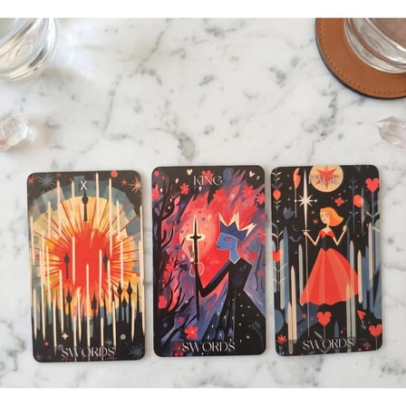 HEX Tarot Kartları – 78 Kart İngilizce Modern Kutulu Tarot Destesi