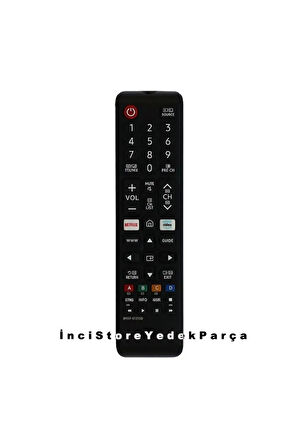 SAMSUNG NETFLIX-PRIME HY 8039 Televizyon Kumandası TV LCD LED Kumanda