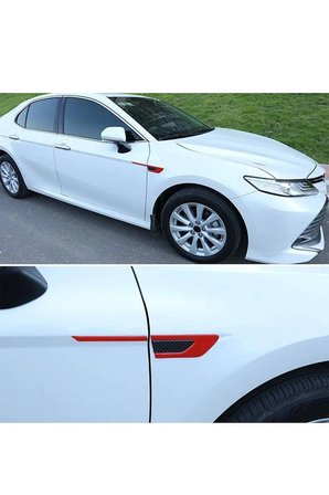 Oto Sticker Reflektörlü Yan Kapı Çamurluk Venti Reflektif Yapıştırma Oto Aksesuar
