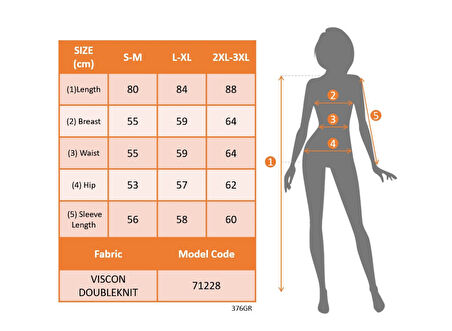 buğrahayalin Kadın Uzun Kollu Bisiklet Yaka Kısa Viskon Iki Iplik Elbise