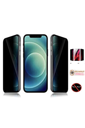 Xiaomi Poco X3 Nfc Hayalet Ekran Privacy Gizlilik Tam Kaplayan Kırılmaz Koruyucu Cam