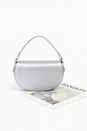 Klasik Yarım Ay El Ve Omuz Çantası