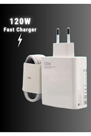 Galaxy Serisi Uyumlu 120 Watt Type C Hızlı Şarj Aleti