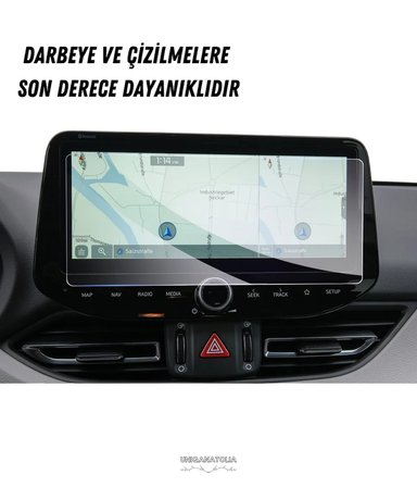 Hyundai i30 2025-2026 Navigasyon ve Multimedya Uyumlu Nano Ekran Koruyucu