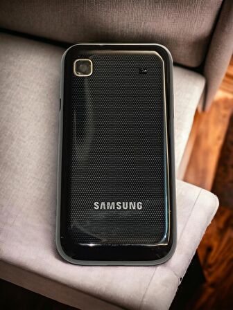 Samsung i9003 Kasa Samsung Galaxy S i9003 Uyumlu Siyah Renk Orta Kasa Ön Arka Kapak Tuş Takımı