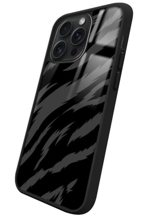 Apple iPhone 11 Pro Max Uyumlu Zebra Tasarımlı Parlak Silikon Kılıf