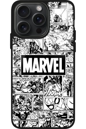 Apple iPhone 11 Pro Max Uyumlu Marvel Tasarımlı Parlak Silikon Kılıf