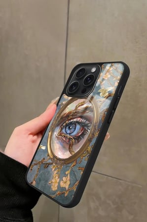 Apple iPhone 11 Pro Max Uyumlu Tablo Tasarımlı Parlak Silikon Kılıf