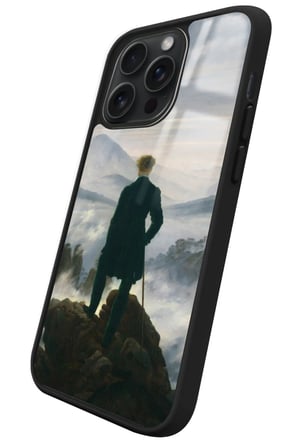 Apple iPhone 11 Pro Max Uyumlu Bulutların Üzerinde Yolculuk Tasarımlı Parlak Silikon Kılıf