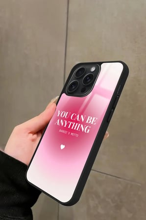 Apple iPhone 11 Pro Uyumlu Barbies Motto Yazılı Parlak Silikon Kılıf