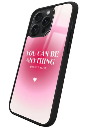 Apple iPhone 11 Pro Uyumlu Barbies Motto Yazılı Parlak Silikon Kılıf