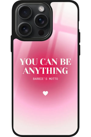 Apple iPhone 11 Pro Uyumlu Barbies Motto Yazılı Parlak Silikon Kılıf