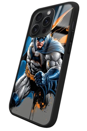 Apple iPhone 11 Pro Uyumlu Batman Tasarımlı Parlak Silikon Kılıf