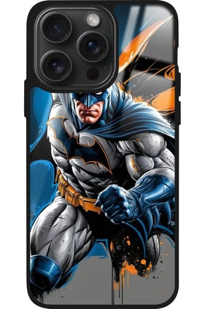 Apple iPhone 11 Pro Uyumlu Batman Tasarımlı Parlak Silikon Kılıf