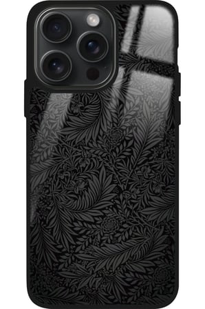 Apple iPhone 11 Pro Uyumlu Siyah Karışık Tasarımlı Parlak Silikon Kılıf