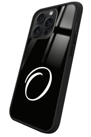 Apple iPhone 11 Pro Uyumlu O Harfi Yazılı Parlak Silikon Kılıf