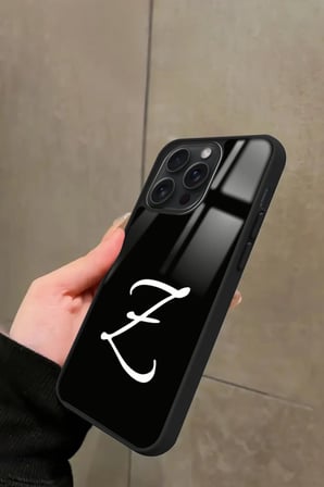 Apple iPhone 11 Pro Uyumlu Z Harfi Yazılı Parlak Silikon Kılıf