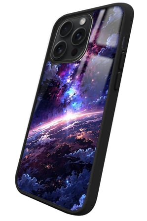 Apple iPhone 12 Pro Max Uyumlu Soyut Sanat Tasarımlı Parlak Silikon Kılıf