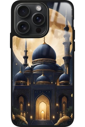 Apple iPhone 12 Pro Max Uyumlu Cami Tasarımlı Parlak Silikon Kılıf
