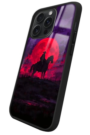 Apple iPhone 12 Pro Max Uyumlu  RDR2 Tasarımlı Parlak Silikon Kılıf