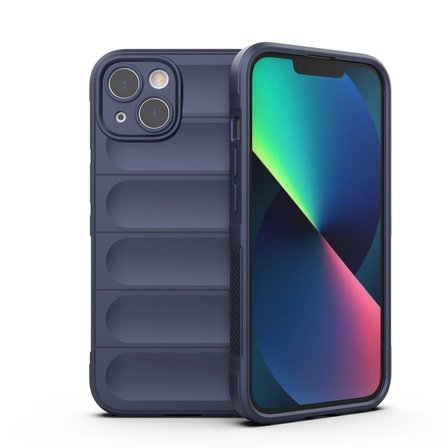 Apple iPhone 13 / 14 Uyumlu Kılıf Darbe Emici Kasisli Silikon Hlt-Optm