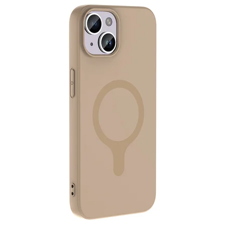 Apple iPhone 13 / 14 Uyumlu Kılıf Magesafe Özellikli Mat Siilikon Zr-Aris