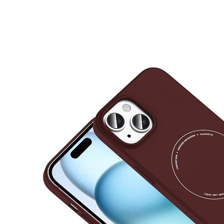 Apple iPhone 13 / 14 Uyumlu Kılıf Magesafe Özellikli Sert PC  Zr-Elio