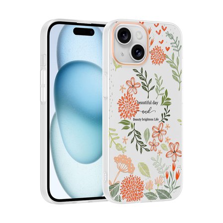 Apple iPhone 13 / 14 Uyumlu Kılıf Desenli Kapak Zr-Klip