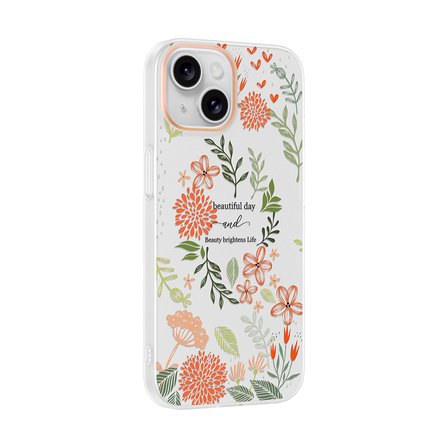 Apple iPhone 13 / 14 Uyumlu Kılıf Desenli Kapak Zr-Klip